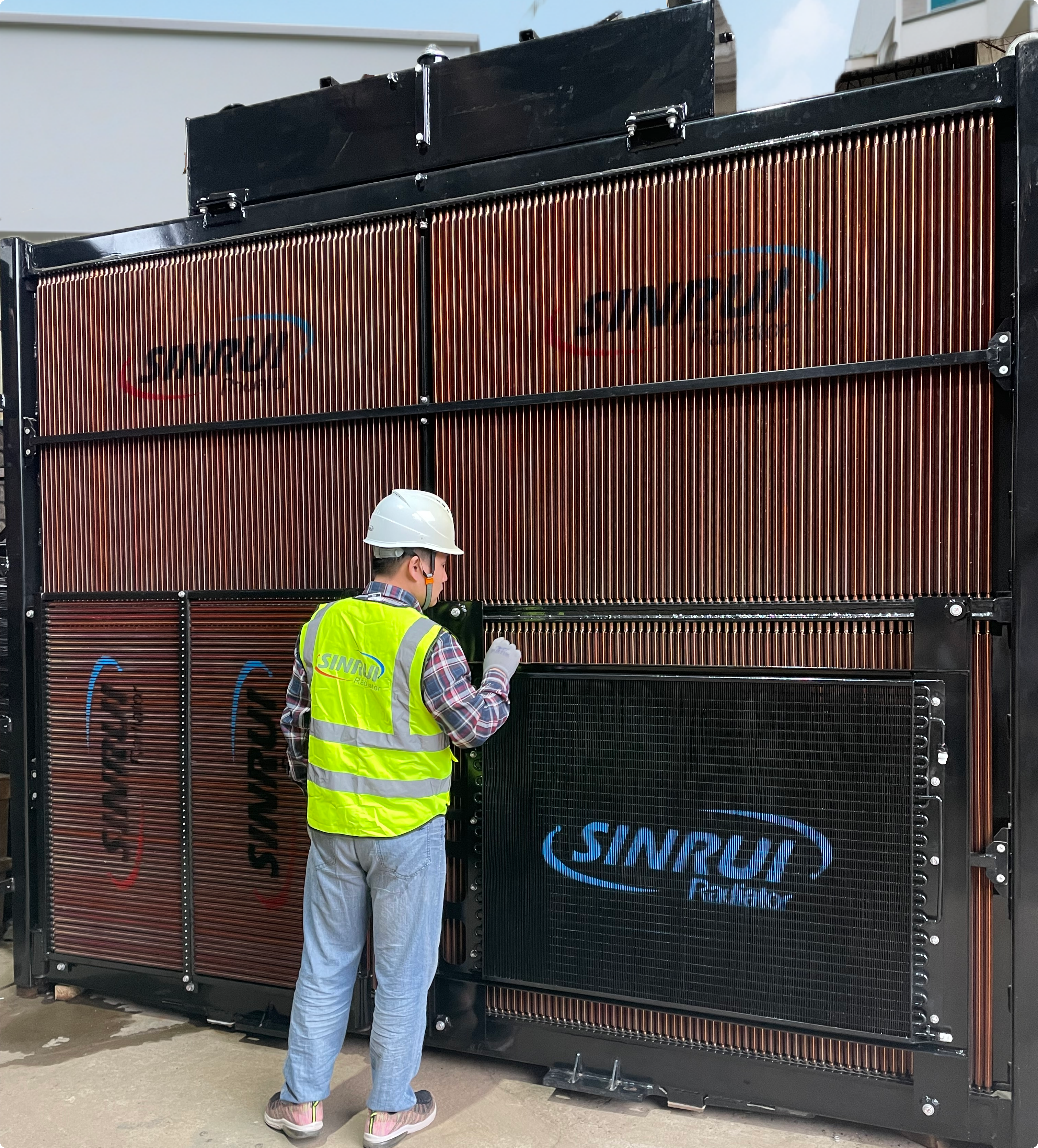 mining truck cooling system