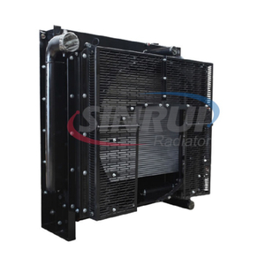 Installed Sinrui cooling system on Cummins MTAA11-G3 marine diesel engine