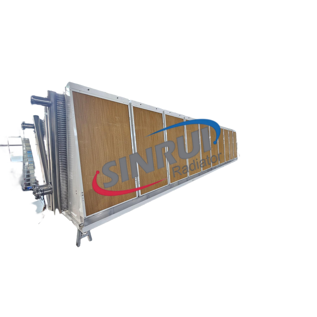 Wet Curtains Air Cooled Chiller Fin Fan Cooler For Data Centers 