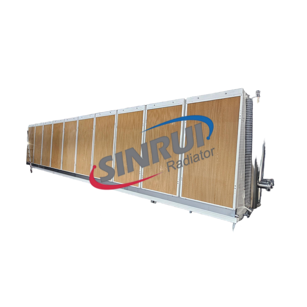 Wet Curtains Air Cooled Chiller Fin Fan Cooler For Data Centers and Server Rooms