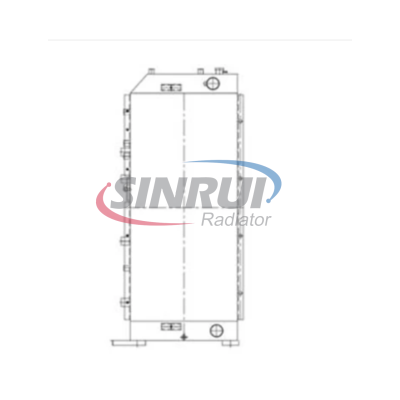 Aftermarket Aluminum 245-9334 Suit for CAT 365C 347D Radiator