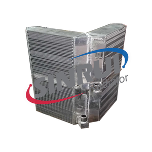 Aftermarket Aluminum Radiator 10333649 Suit for Liebherr 9800 HDY Oil Cooler