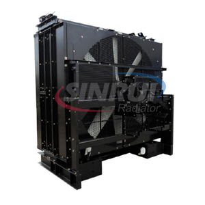 Cummins QSK60 G4 generator aftermarket aluminum radiator assembly