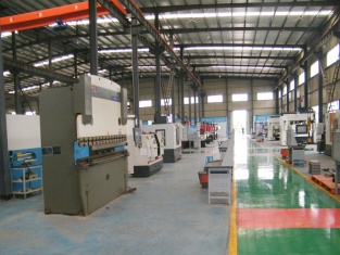 SINRUI machining area for radiator production