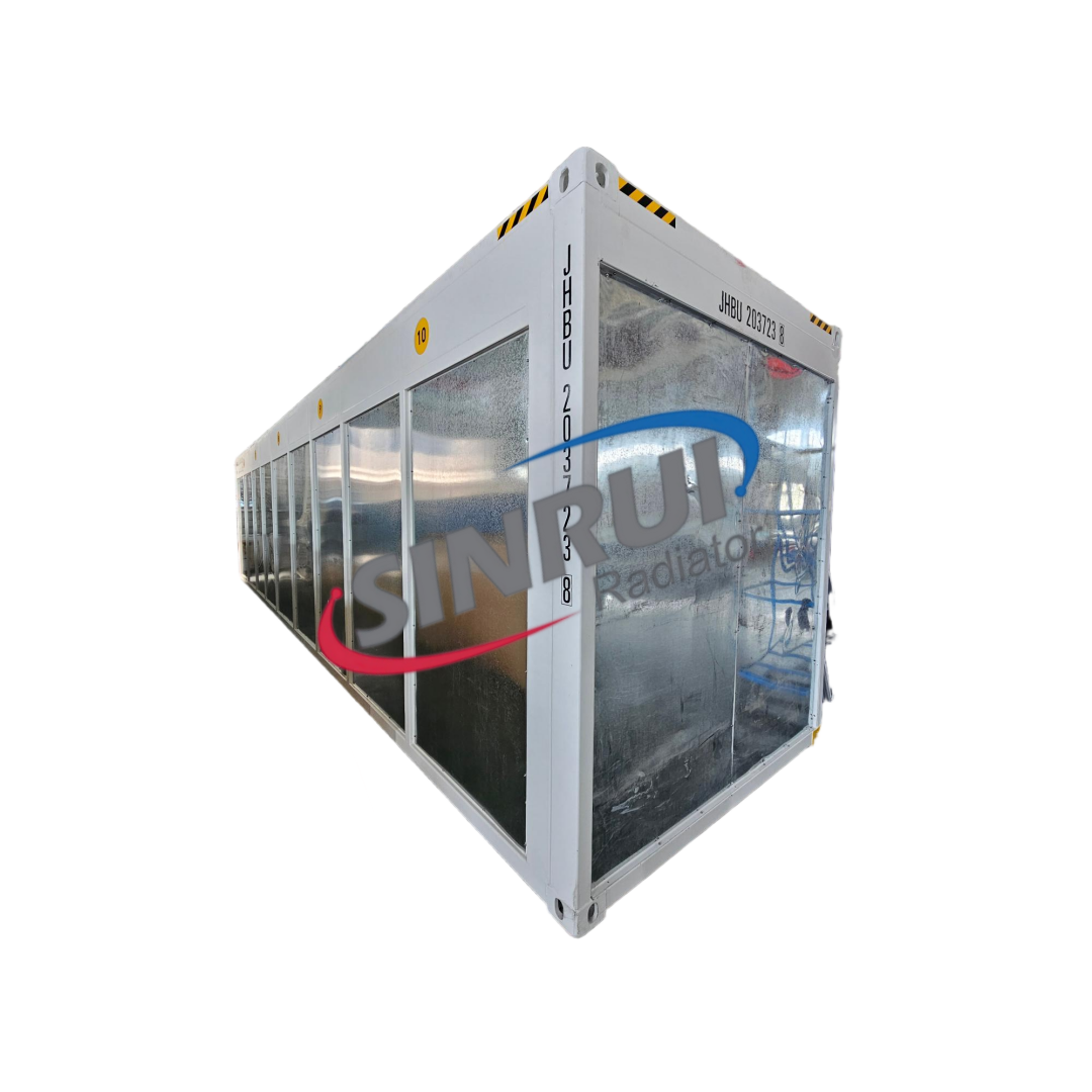 Air Cooled Containerized Dry Cooler for Crypto Mining Equipment Cooling 