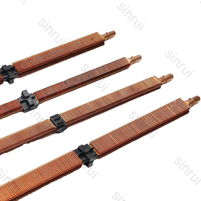 copper fin tube for mining truck