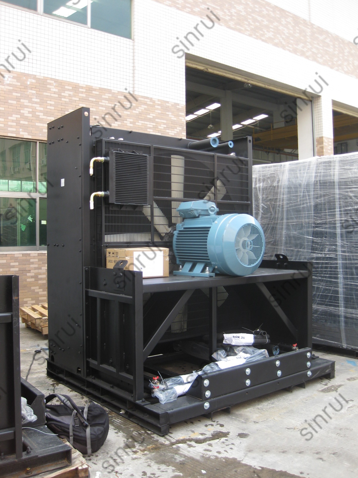 MTU 12V4000G23 Radiator for Diesel Generator Cooling System by Sinrui