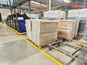 Generator radiators in wooden crates export