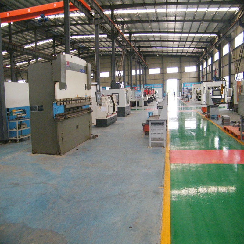 SINRUI machining area for radiator production