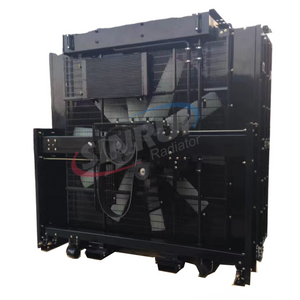 Copper Material Generator Radiator Suit For MTU 16V4000 G81 Engine