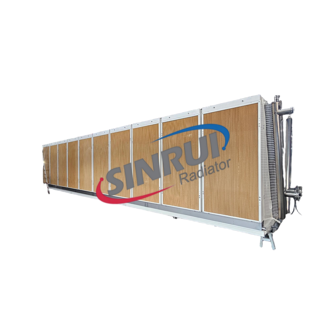 Wet Curtains Air Cooled Chiller Fin Fan Cooler For Data Centers and Server Rooms