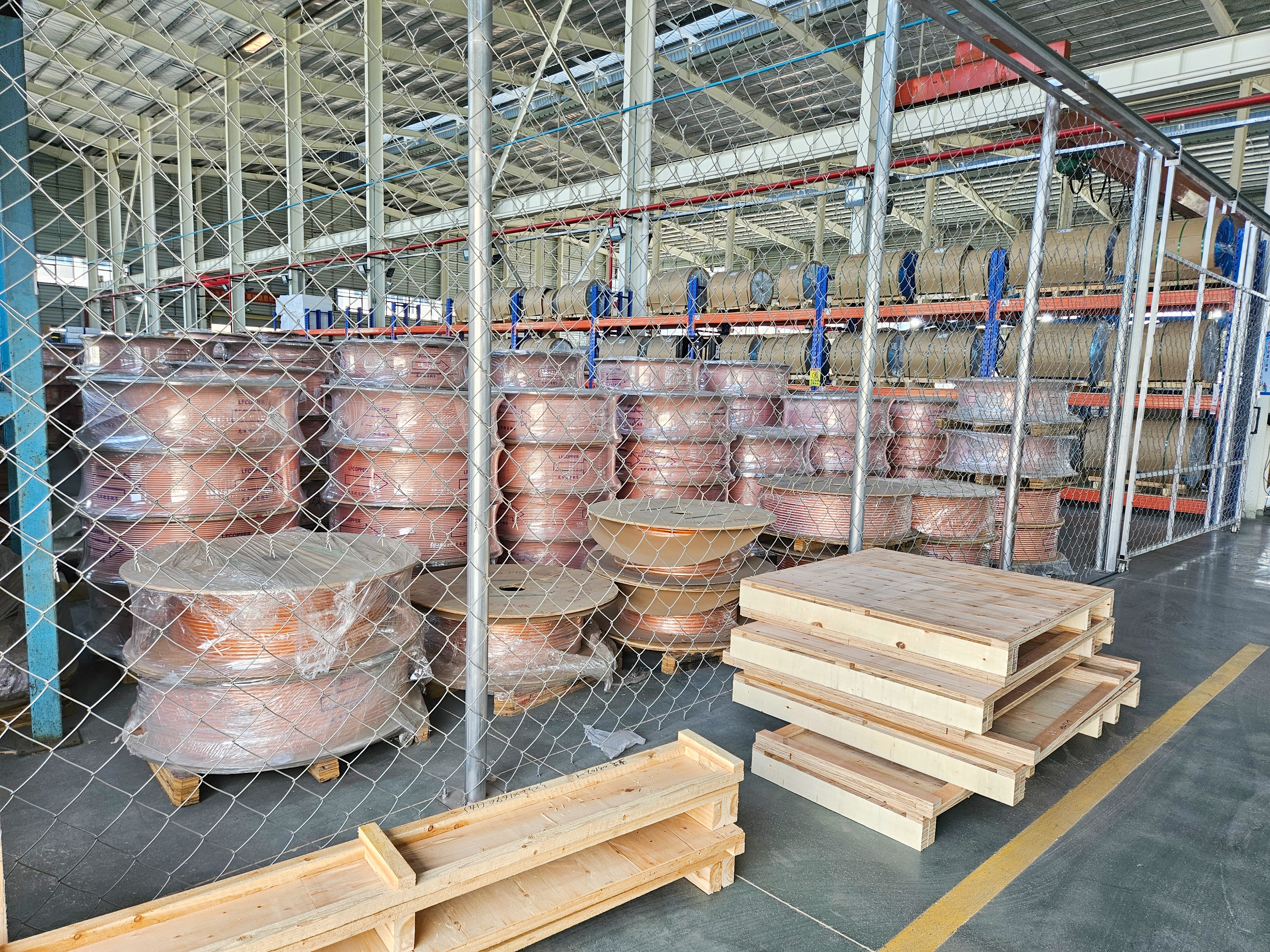 Copper tube raw material for SINRUI mining radiators
