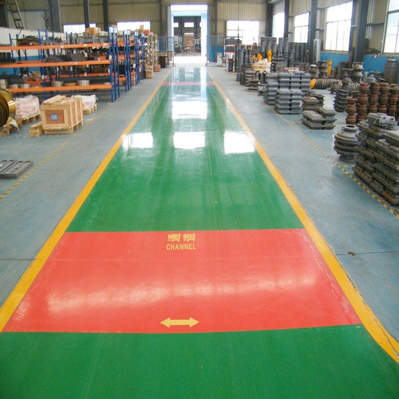 Quality inspection area in SINRUI radiator factory