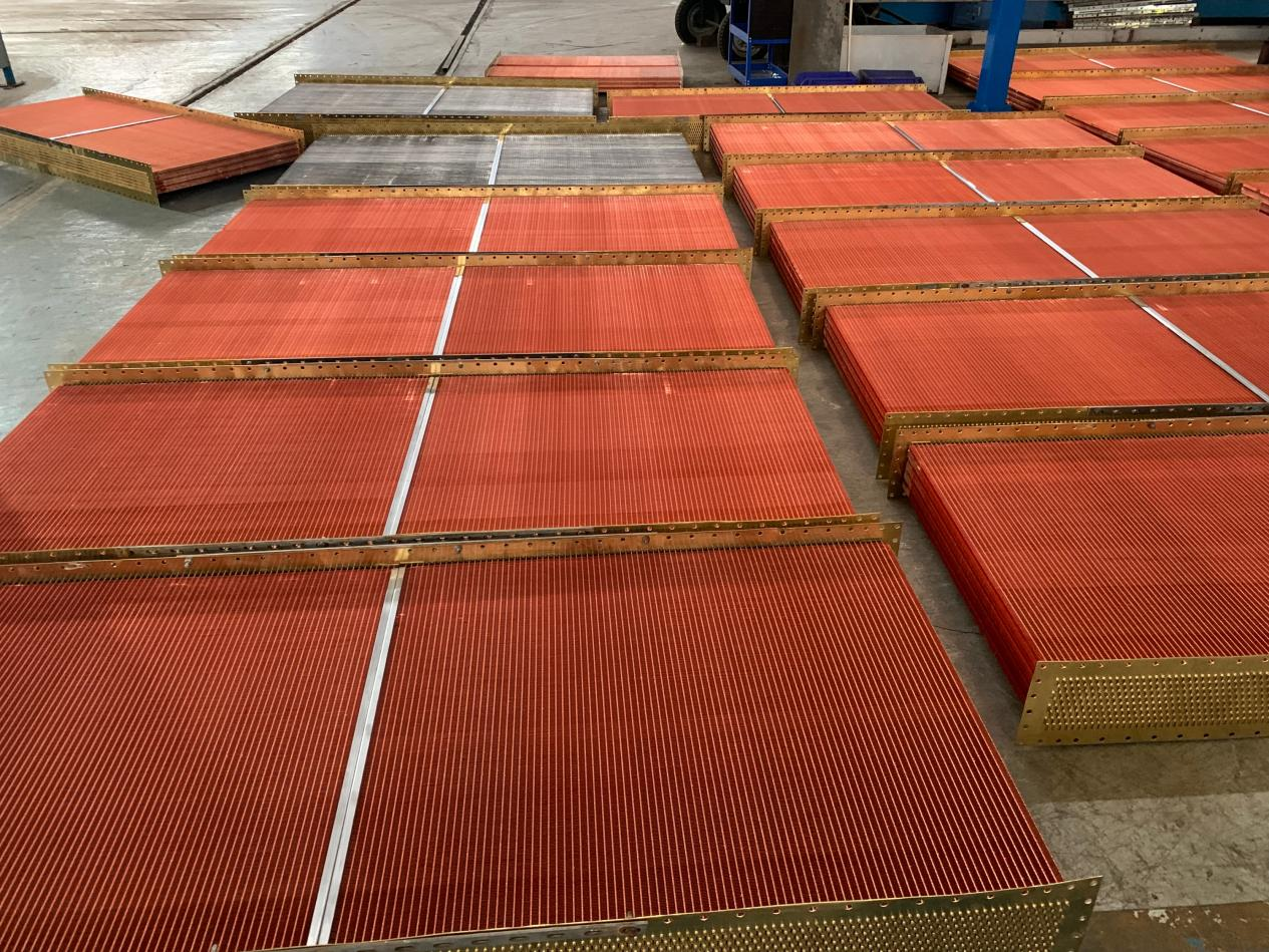 CAT 3512 engine radiator copper core