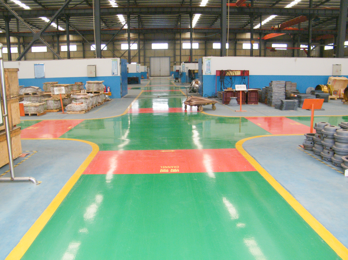 Mining radiator product displayed at SINRUI factory