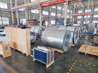 Raw material for heat exchanger – aluminum fin rolls and copper tube coils