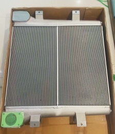 Medium-sized aluminum radiator core for generator set cooling