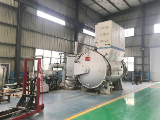 Pressure testing equipment for mining truck radiator