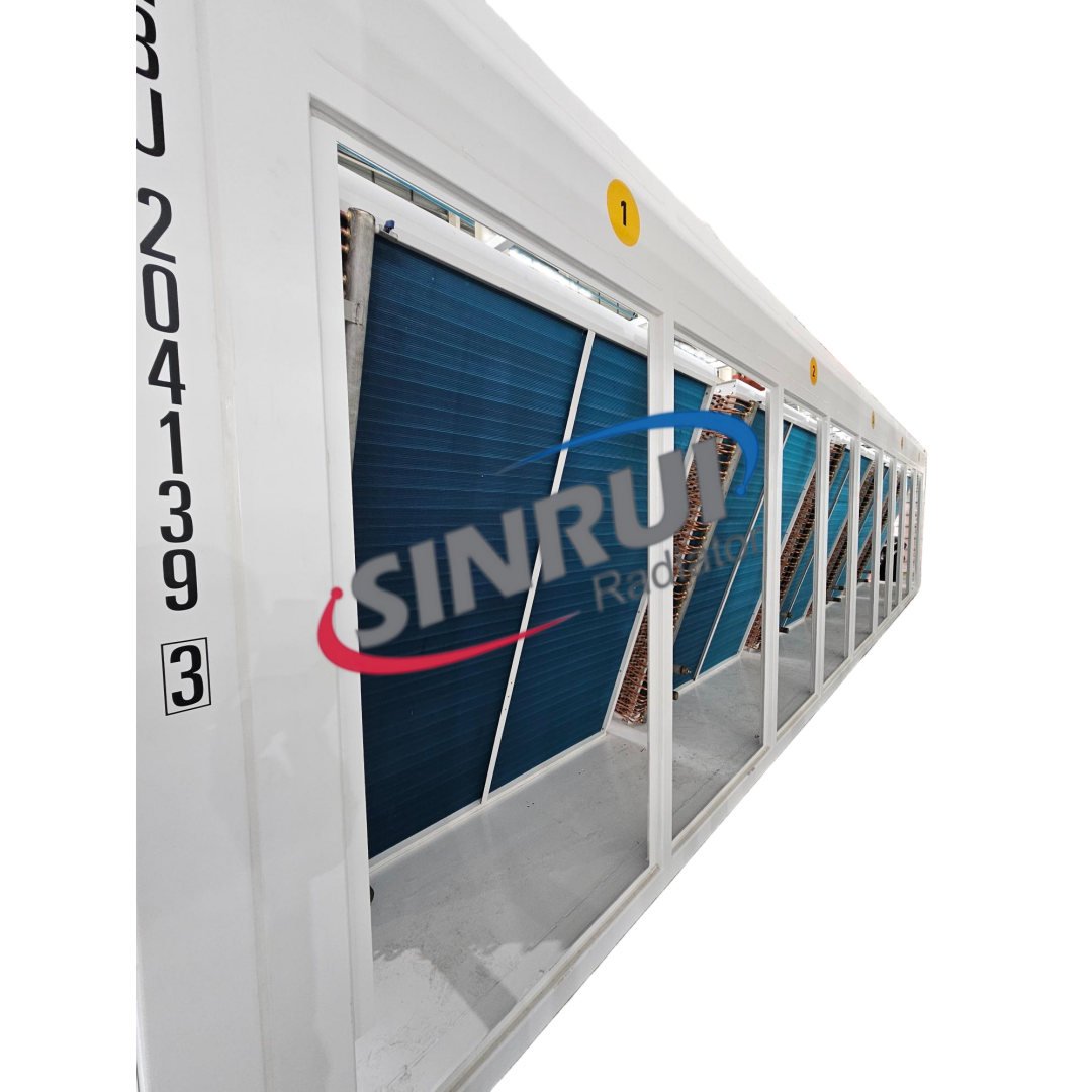 Air Cooled Containerized Dry Cooler for Crypto Mining Equipment Cooling 