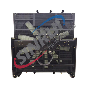 Bộ tản nhiệt máy phát điện vật liệu đồng cho động cơ MTU 20V4000 G63