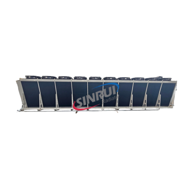 Adiabatic Air Cooled Chiller Featuring Fin Fan Cooler for Generator Radiator 