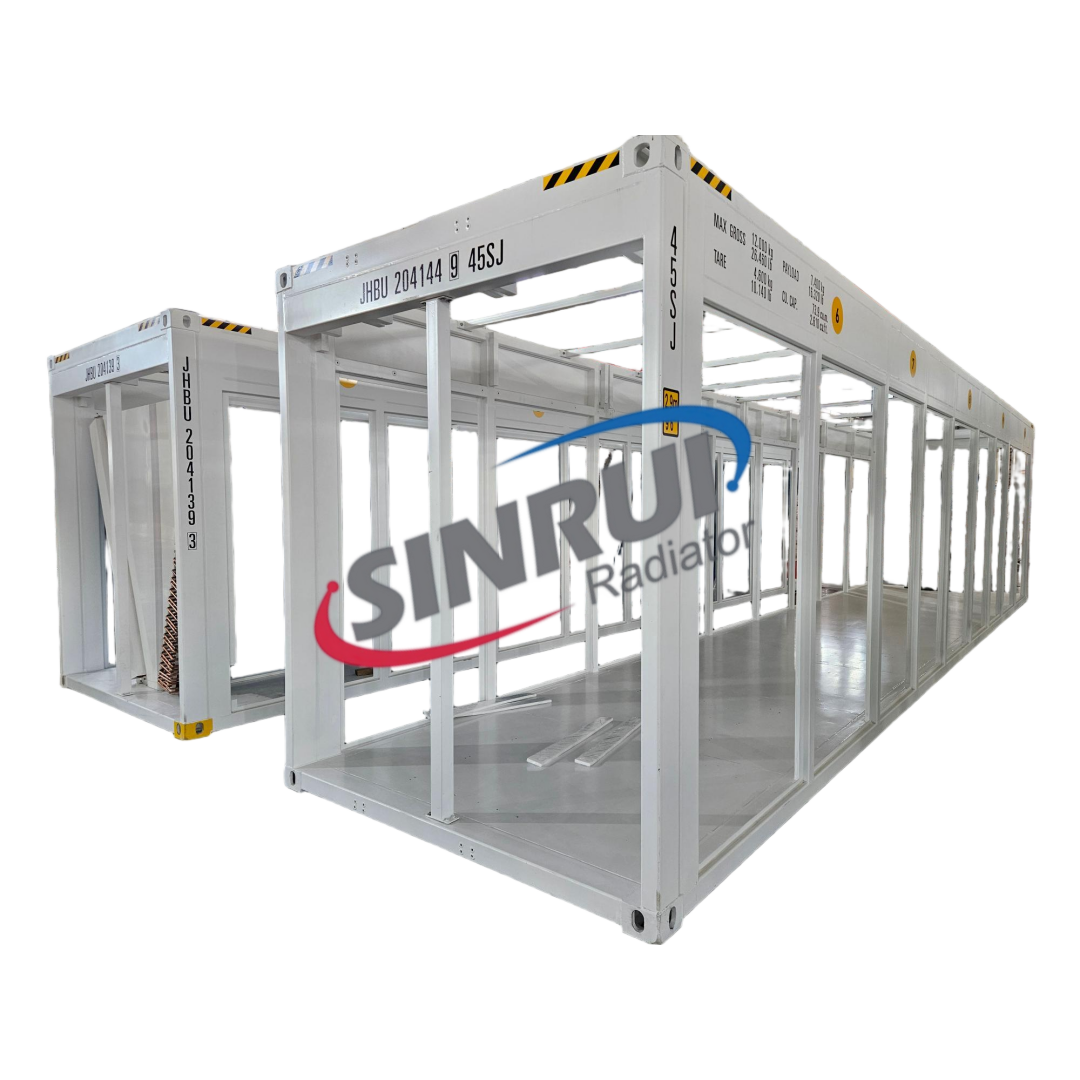 Air Cooled Containerized Dry Cooler for Crypto Mining Equipment Cooling 