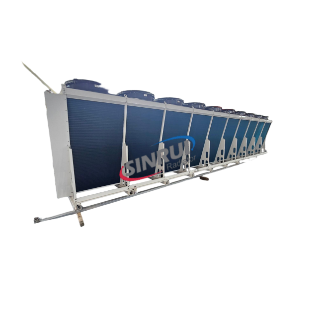 Adiabatic Air Cooled Chiller Featuring Fin Fan Cooler for Generator ...