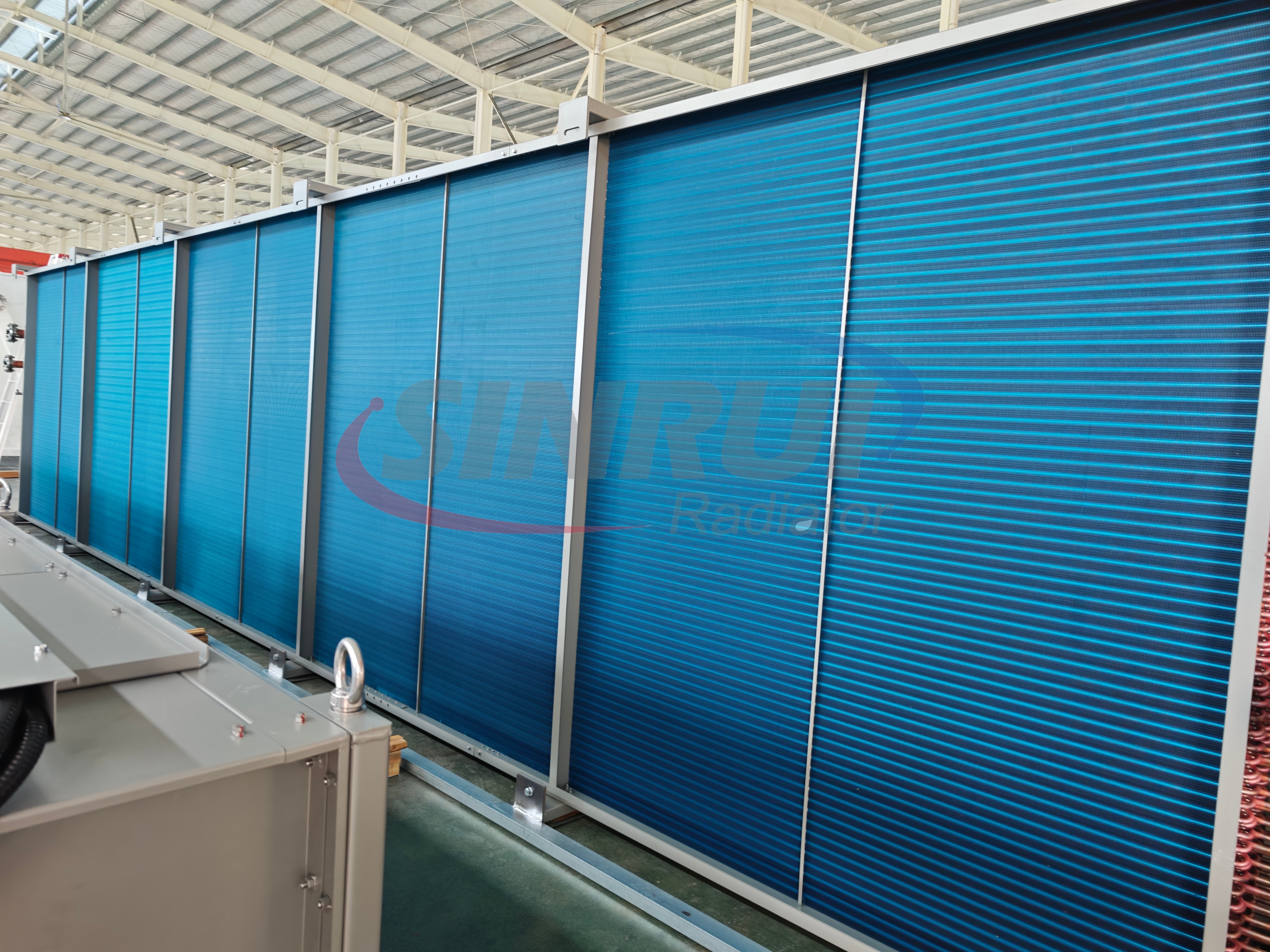 MAN 18V48/60 Generator Radiator Dry Cooler for Power Plant Cooling