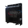 Cummins KTAA19 19L diesel engine heavy-duty aluminum radiator for cooling system