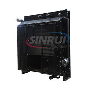 Cummins KTAA19 19L diesel engine heavy-duty aluminum radiator for cooling system