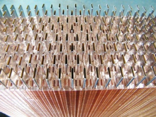 Detailed copper fin-tube radiator material