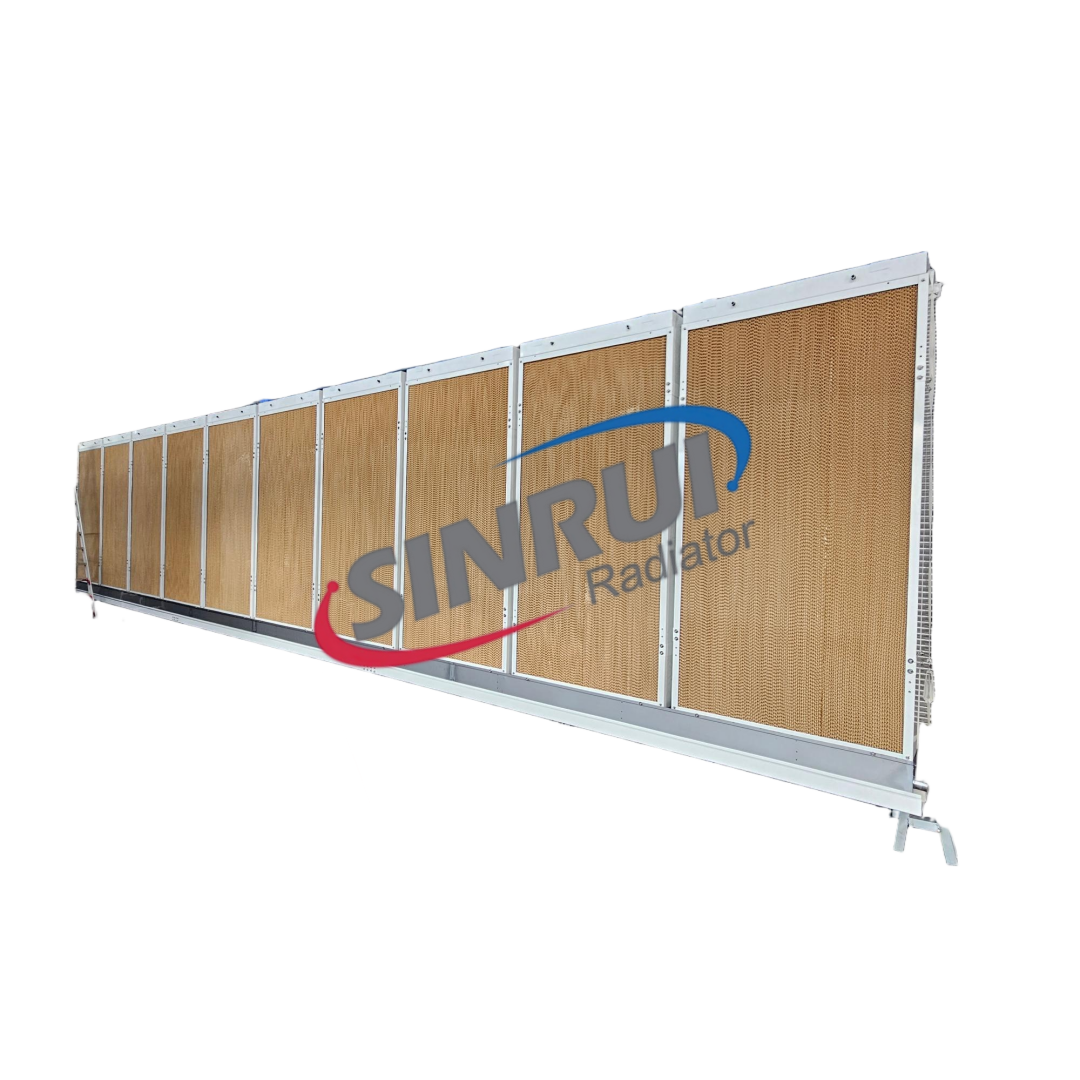 Wet Curtains Air Cooled Chiller Fin Fan Cooler For Data Centers and Server Rooms