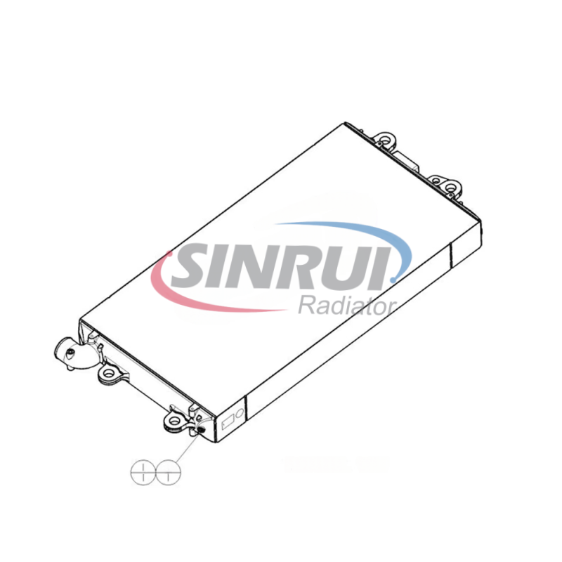 Aluminium Radiator Core 393-5050 Suit for CAT D10T2 