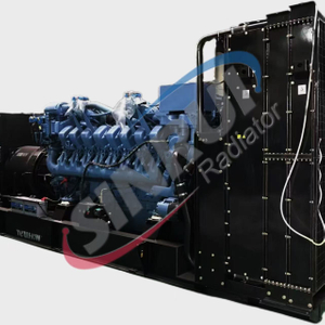 Bộ tản nhiệt máy phát điện vật liệu đồng cho động cơ MTU 20V4000 G23