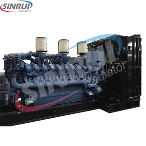 MTU 12V2000 G25 Generator Radiator 800–900kW Glycol Cooling