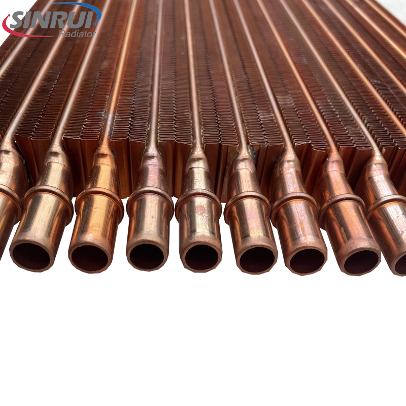 copper fin tube for mining fleet